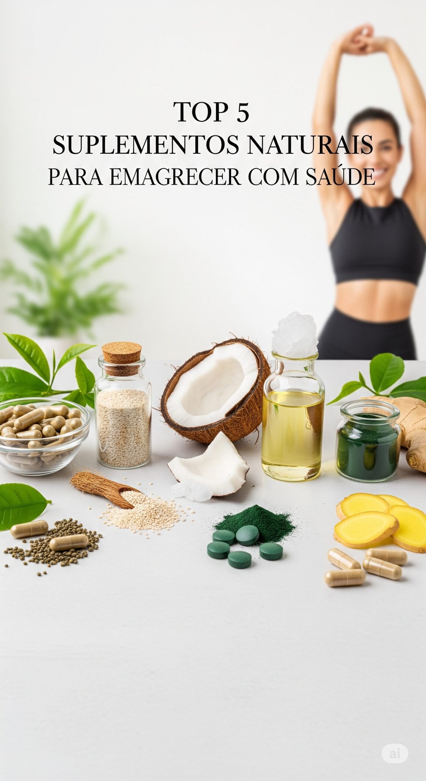 Top 5 Suplementos Naturais Para Emagrecer com Saúde